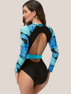 Flat tummy girdle swimsuit
