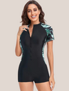 1 piece flat stomach shaping swimsuit