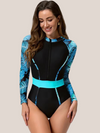 Flat tummy girdle swimsuit