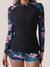 2 piece long sleeve swimsuit