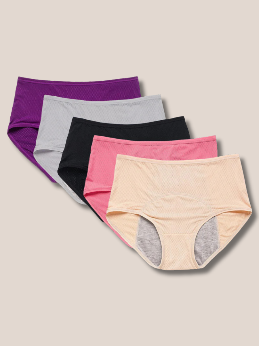 Absorbent Incontinence Underwear for Women – Discreet, Washable & Reusable