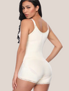 Clip and zip full body shaper