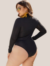 Swimsuit to hide a round belly