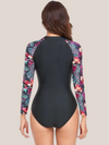 Slimming 1-piece swimsuit