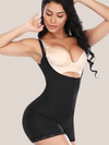 Clip and zip full body shaper