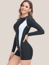 Flat tummy shaping 1 piece swimsuit 