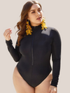 Swimsuit to hide a round belly
