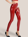 Faux Leather Shaping Leggings