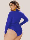 Plus size shaping 1 piece swimsuit
