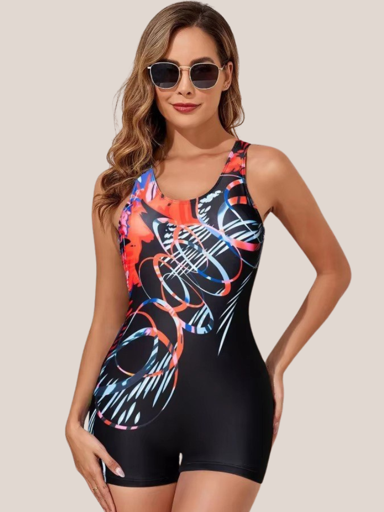 Women's slimming flat stomach swimsuit