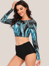 Breast enhancing swimsuit