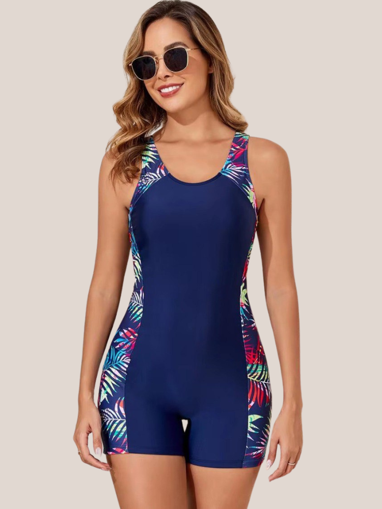 Women's 1-piece shaping swimsuit