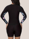 Black Long Sleeve Swimsuit
