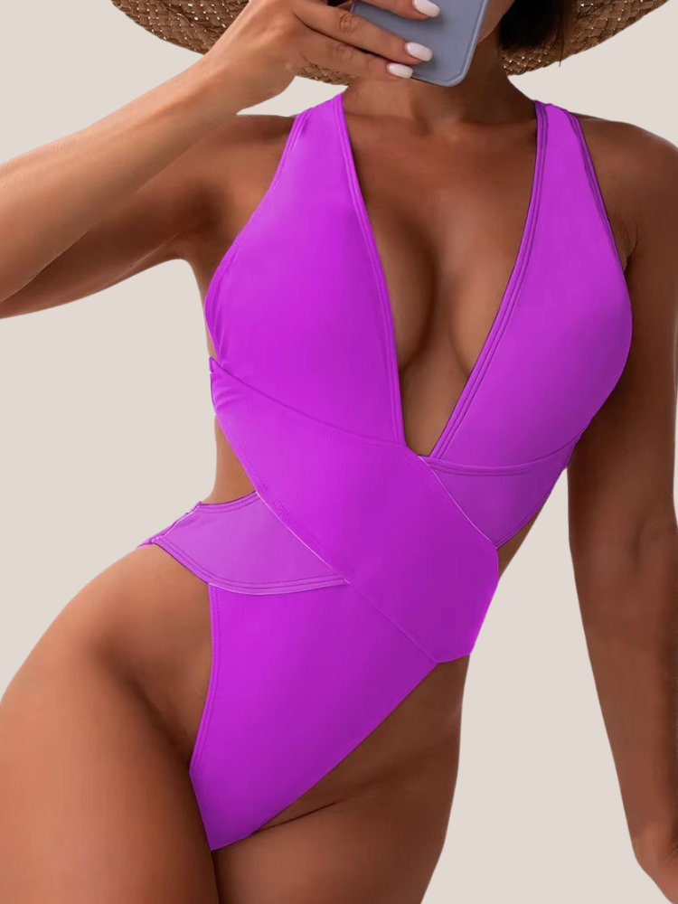 Violet Monokini