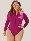 Swimsuit to hide a round belly
