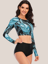 Breast enhancing swimsuit