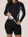 Black Long Sleeve Swimsuit