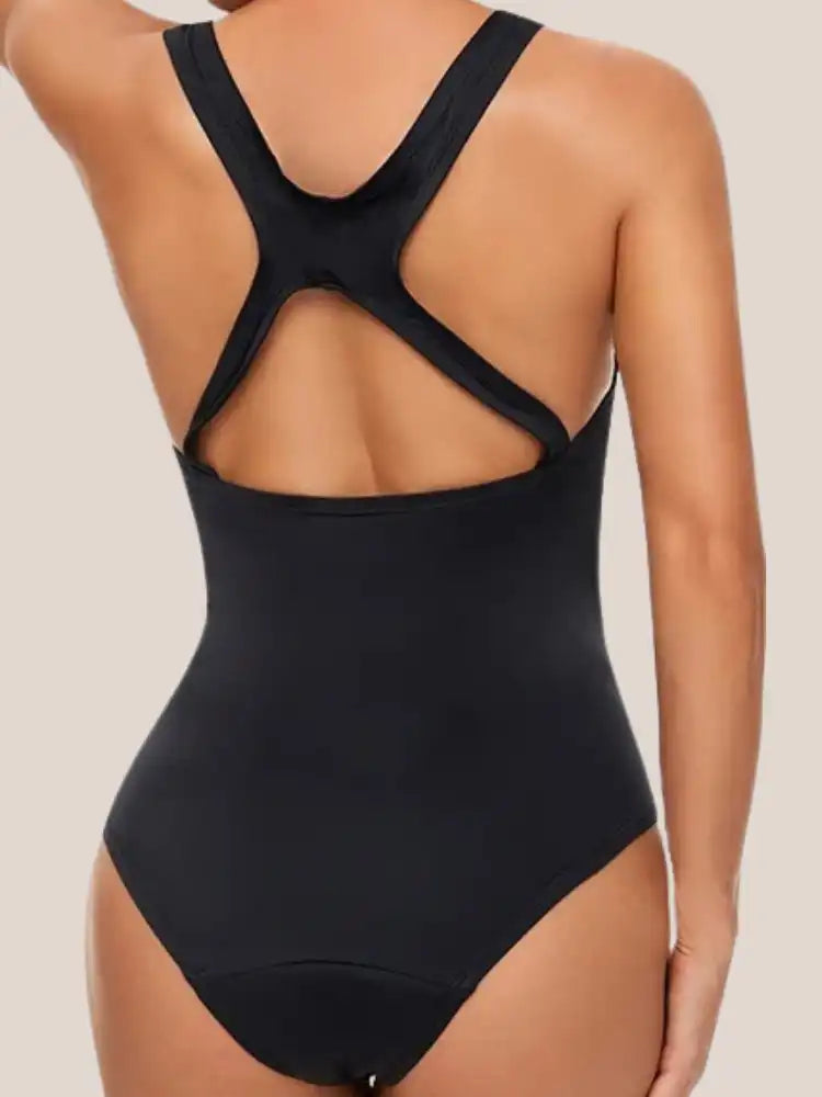 Cindy - Maillot De Bain Menstruel Une Pièce à Bretelles