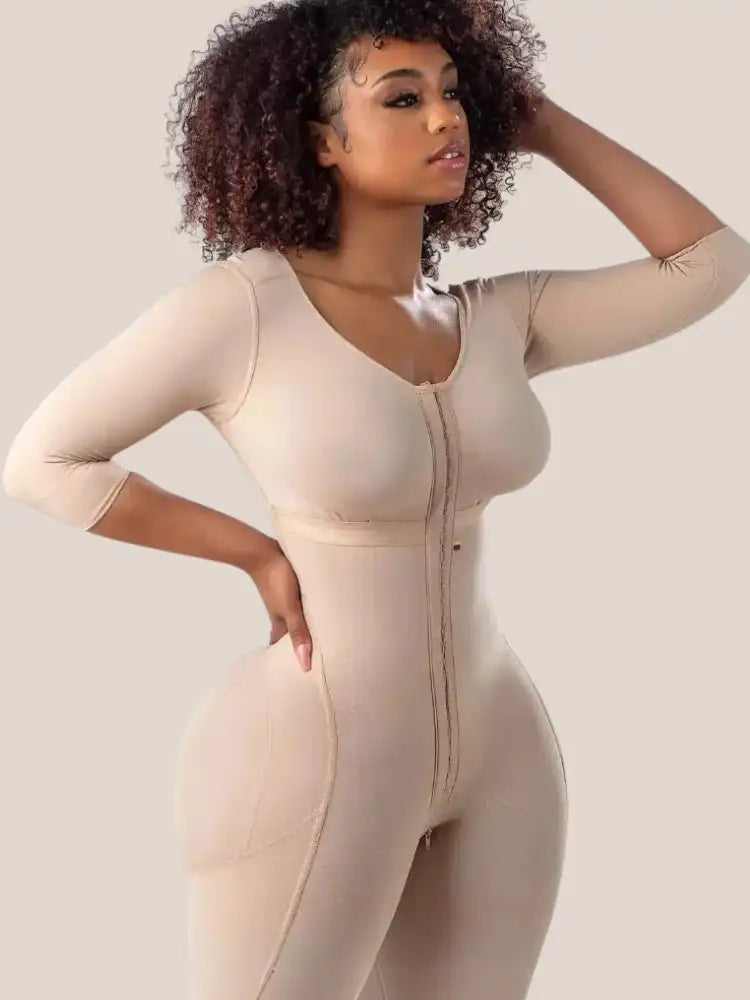 Combinaison short amincissant