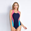 Blue 1 Piece Shaping Swimsuit