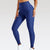 Blue Anti Cellulite Leggings 