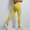 Yellow Anti Cellulite Leggings