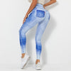 Slimming Jean Effect Leggings 