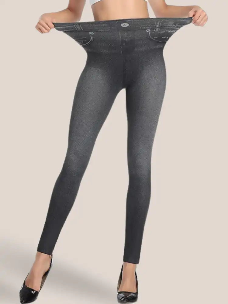 Legging Amincissant Effet Jean