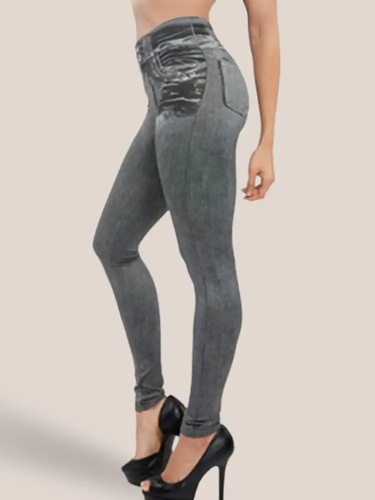 Legging Amincissant Effet Jean