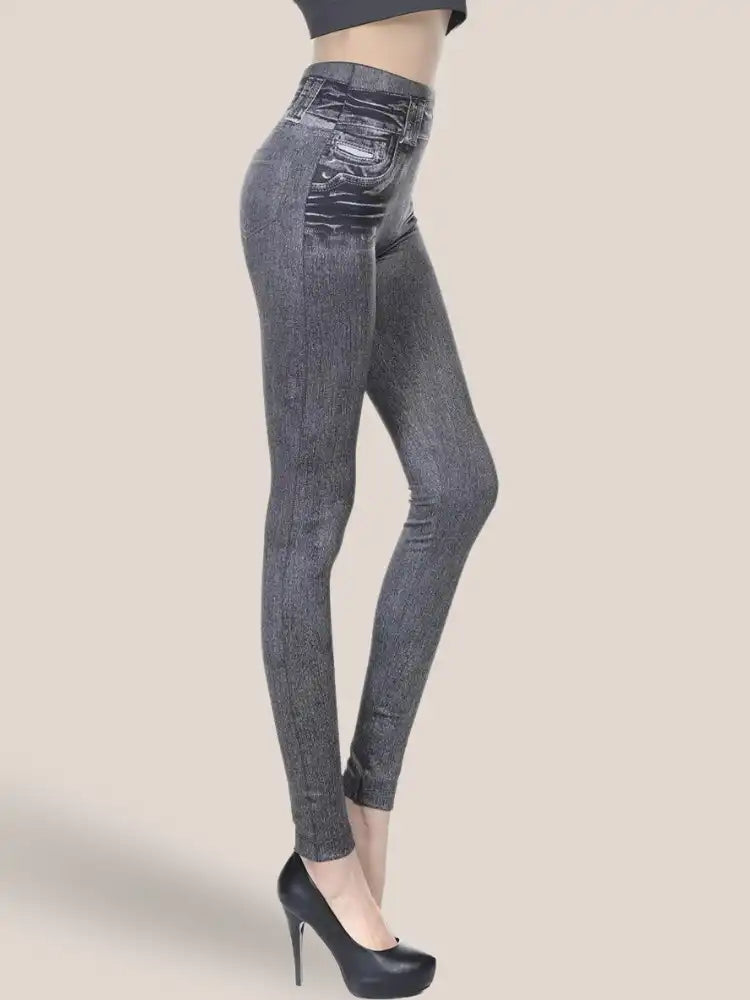 Legging Amincissant Effet Jean