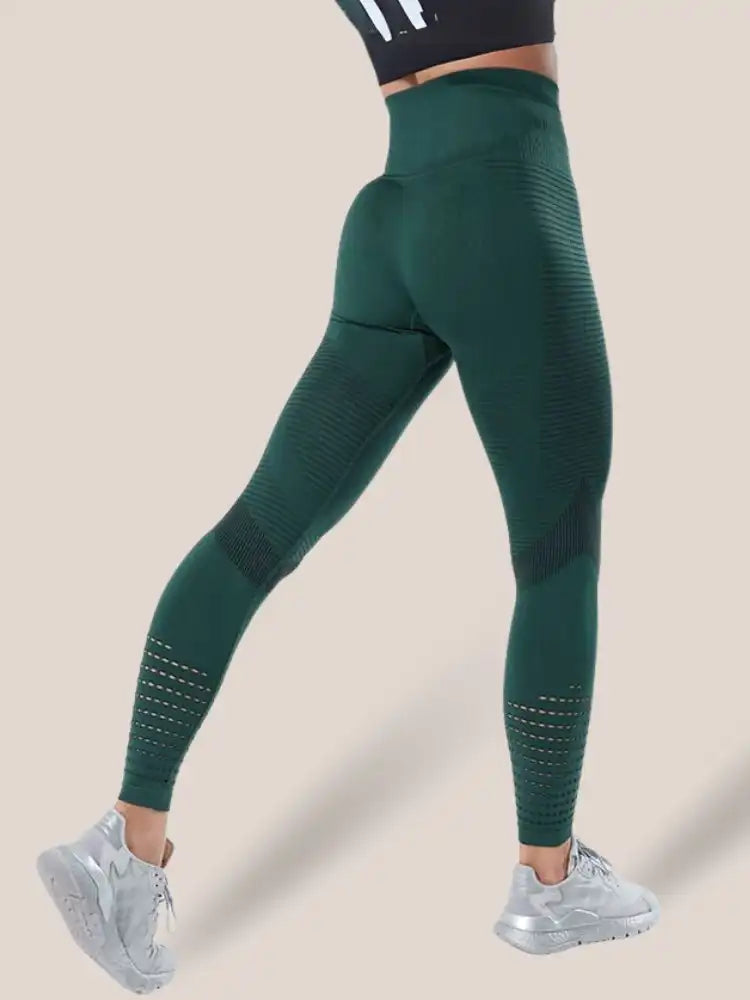 Legging Anti Cellulite Vert