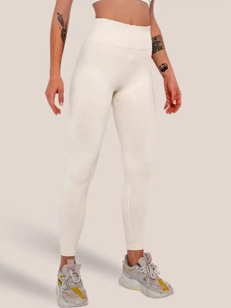 Legging Minceur Blanc
