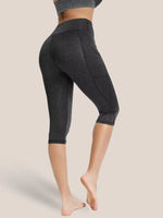 Legging court amincissant