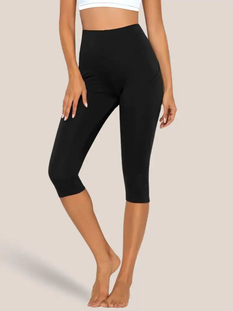 Legging court amincissant