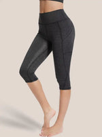Legging court amincissant
