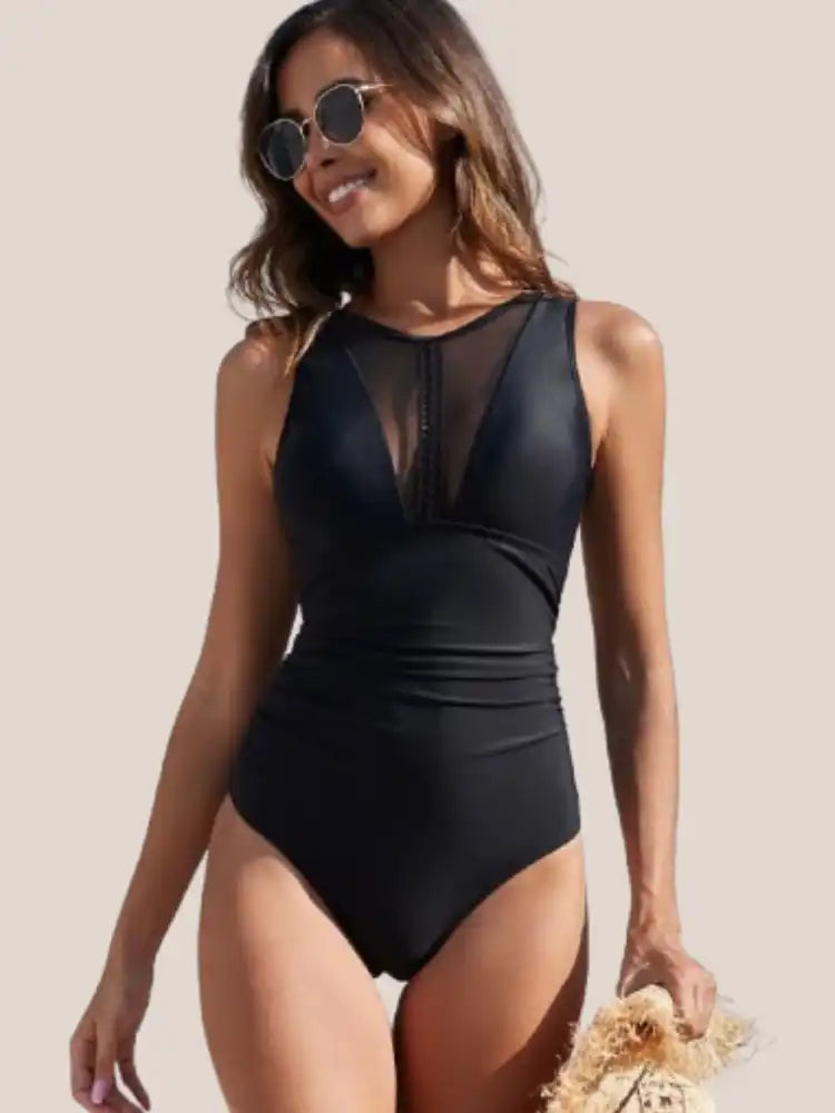 Maillot de Bain Gainant Noir