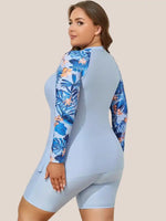 Maillot de Bain Manches Longues short