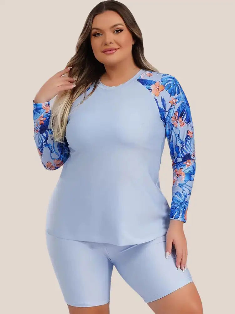 Maillot de Bain Manches Longues short