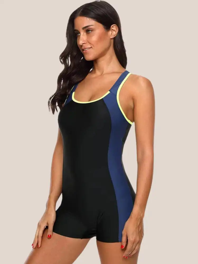 Maillot de bain 1 piece Shorty Gainant