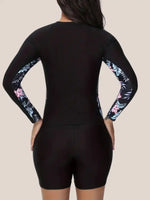 Maillot de bain Manche Longue noir