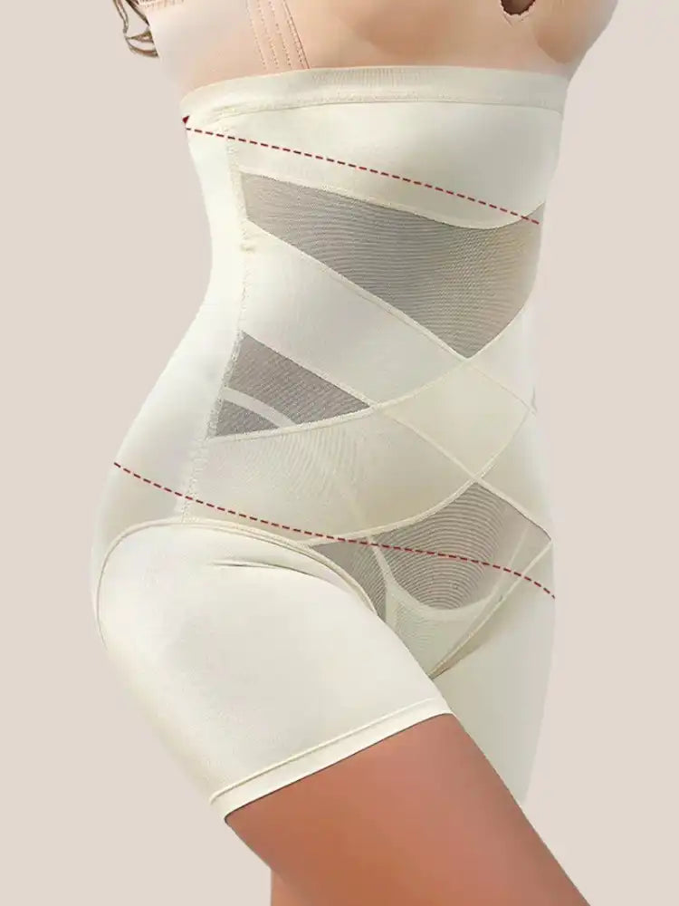 Shorty amincissant taille haute