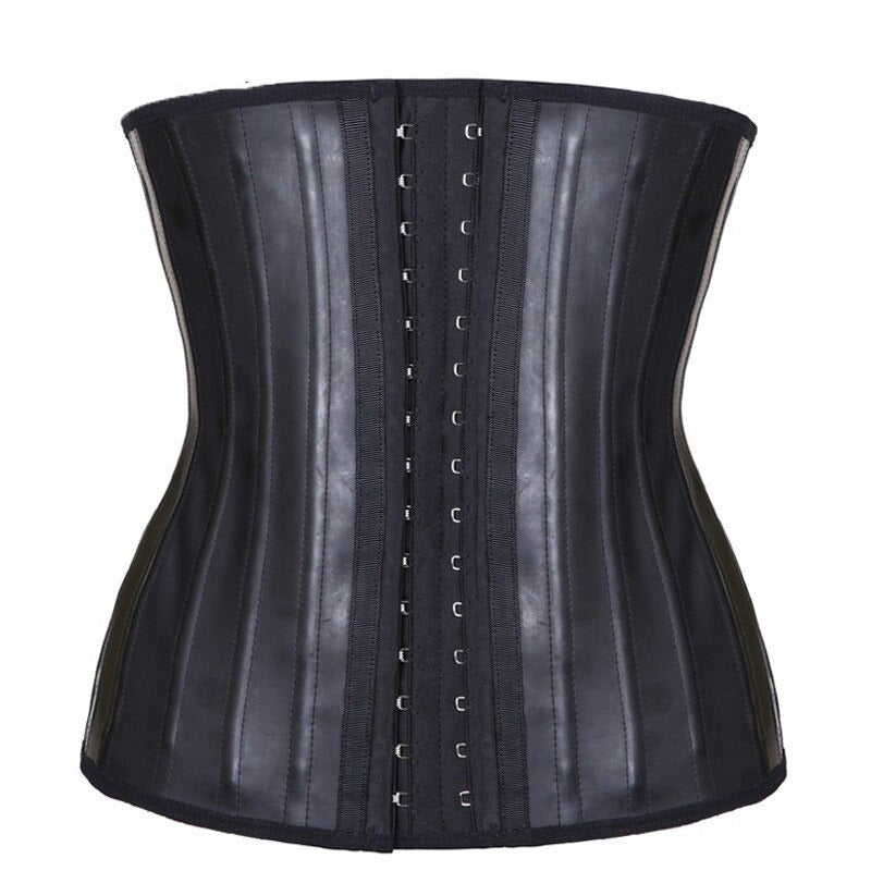 Black Vinyl Waist Cincher