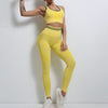 Yellow Anti Cellulite Leggings