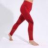 Red Anti Cellulite Leggings