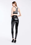 Faux Leather Shaping Leggings